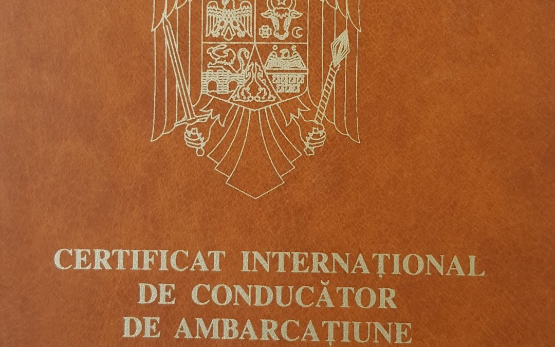 Cum mi-am luat carnetul de conducator de barcă caruia i se spune pompos  “Certificat international de conducător de ambarcaţiune de agrement”